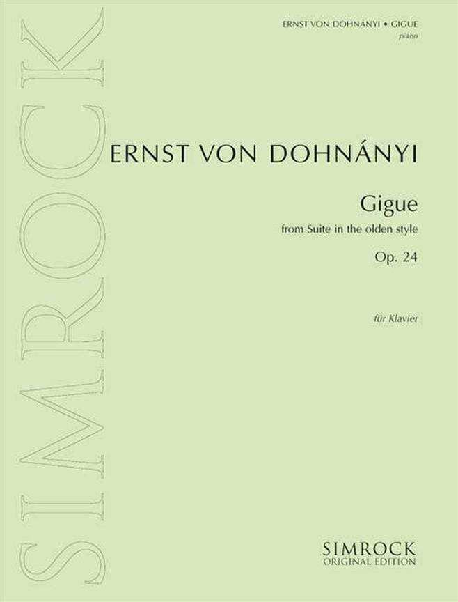 Suite in the Olden Style op. 24